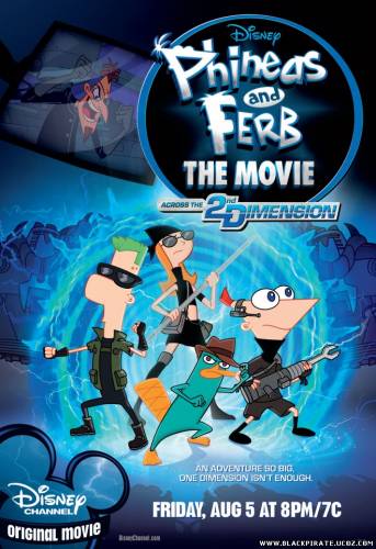 Phineas and Ferb the Movie Across the 2nd Dimension TV 2011 DVDRip
